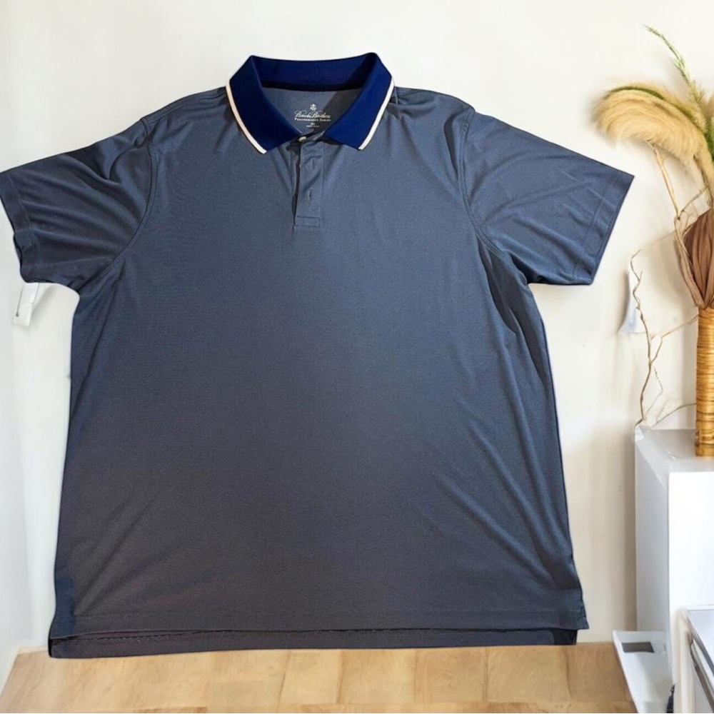 Brooks Brothers Polo Shirt Adult 2 XL  Cotton Casual Mens‎